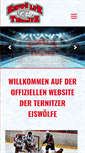 Mobile Screenshot of eiswoelfe.com